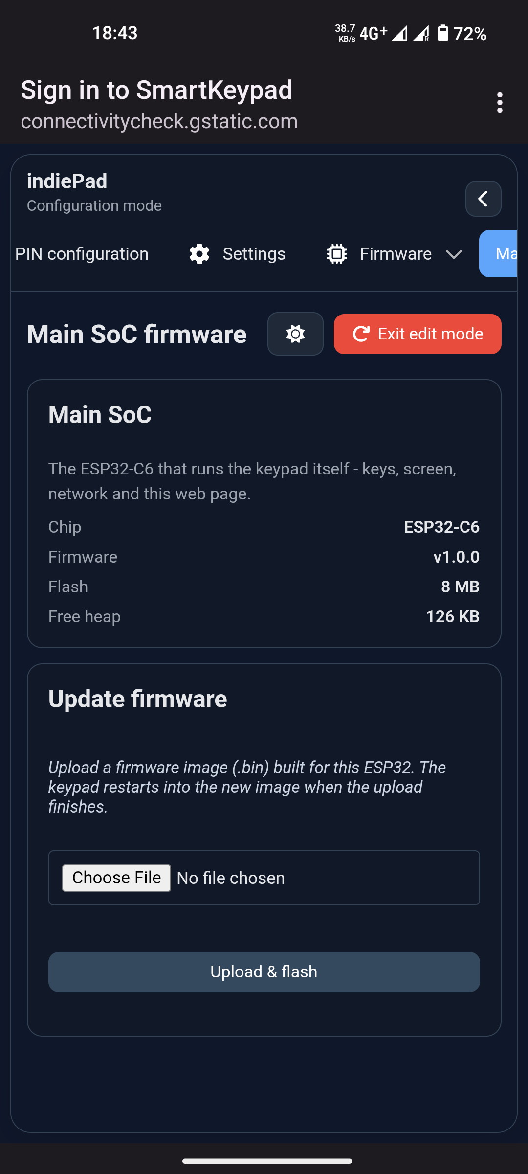 Main SoC firmware